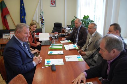 Pasirašytas susitarimas dėl Anykščių rajono savivaldybės dalyvavimo 2022 metų Europos Sąjungos...