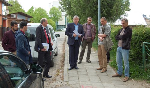 Pristatyti J. Jablonskio ir Obelų gatvių projektai