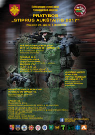 Anykščiuose vyks Krašto apsaugos savanorių pajėgų Vyčio apygardos 5-osios rinktinės pratybos...