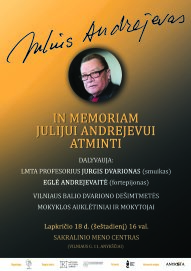 Vyks koncertas kompozitoriui Julijui Andrejevui atminti