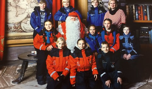 Į Laplandiją keliavo ir Aulelių vaikų globos namų auklėtiniai