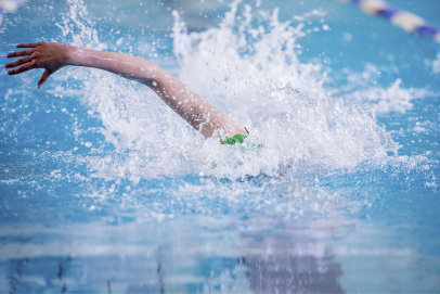 Anykščiuose vyksta Lietuvos plaukimo čempionatas 25 metrų baseine