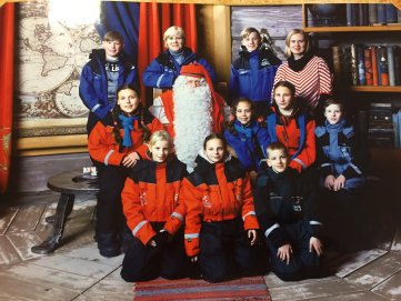 Į Laplandiją keliavo ir Aulelių vaikų globos namų auklėtiniai